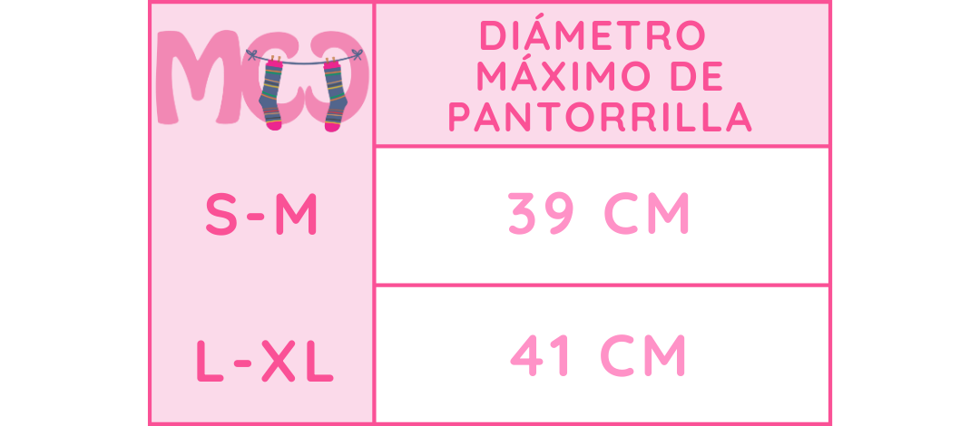 PANTORRILLERAS M.C.C Daisy